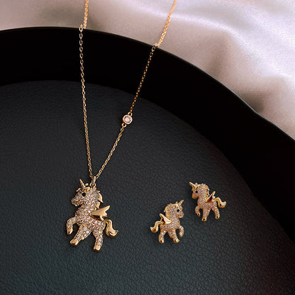 ✨Necklace with magical unicorn