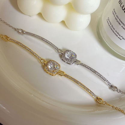 🎄CHRISTMAS PRE SALE 70% OFF❄Super Flash Zircon Square Bracelet