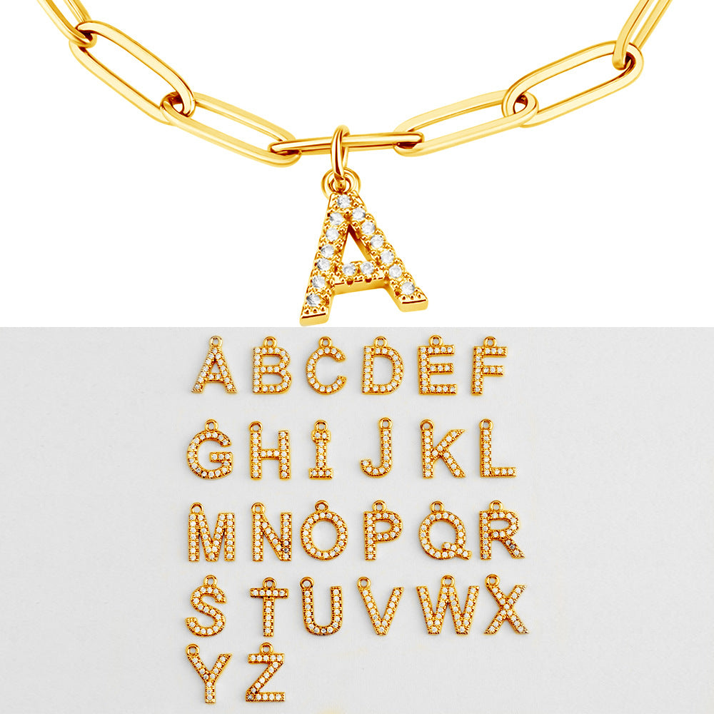 🌺Mother's Day Pre-sale🎁Minimalist Personalized Diamond Letter Bracelet