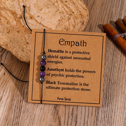 Be Strong And Be Yourself - New BOHO Healing Bead Bracelet