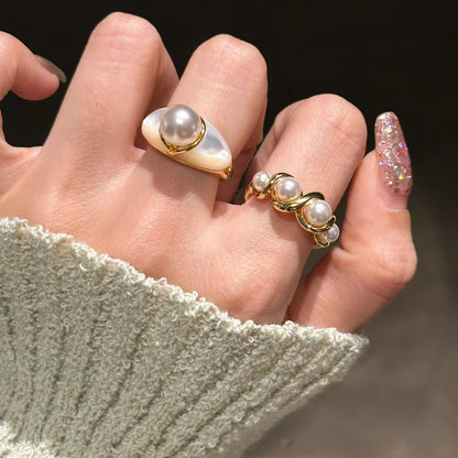 Pearl Serenade Ring