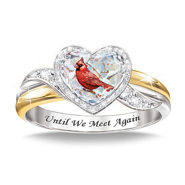 Red Cardinal Memorial Ring