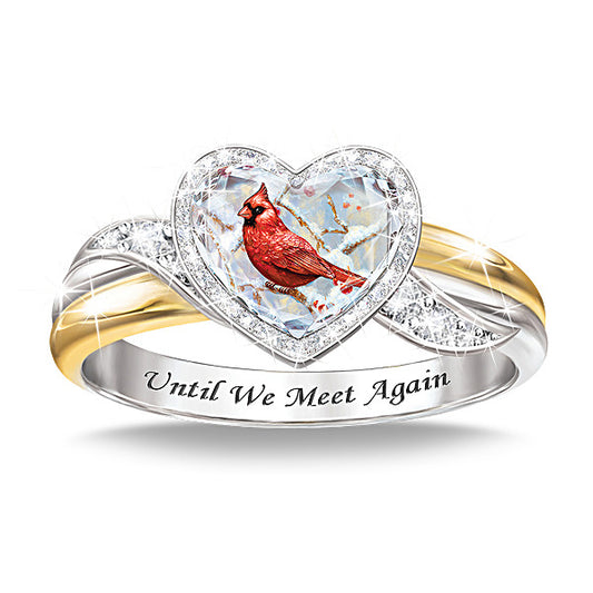 Red Cardinal Memorial Ring