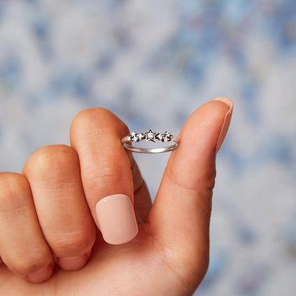 Always Thinking of You Stars Ring