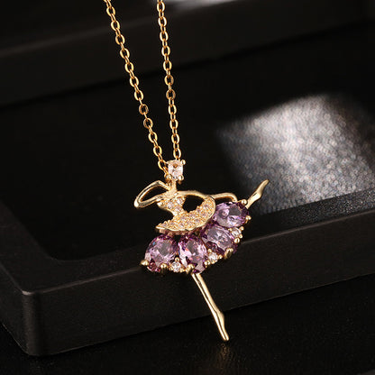 Ballet Girl Necklace💃