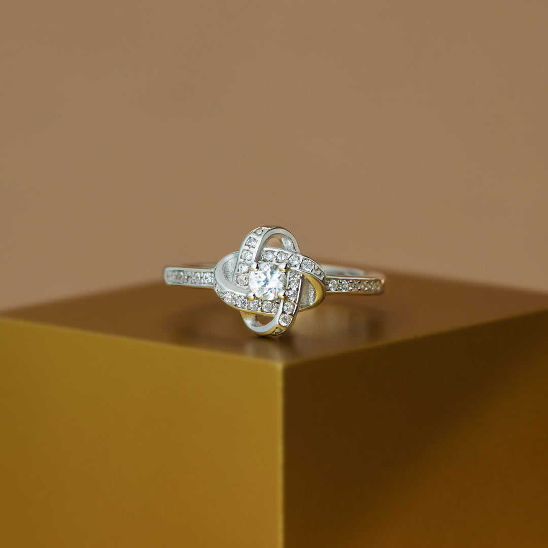 Love Story Endless Knot Ring