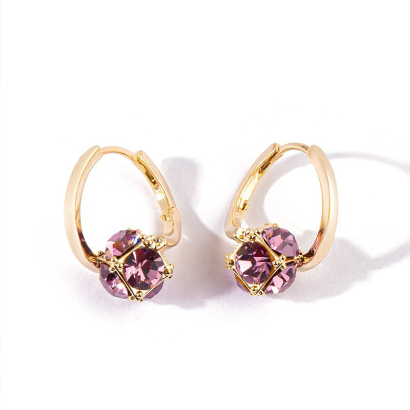 🎄CHRISTMAS HOT SALE❄-Diamond ball earrings