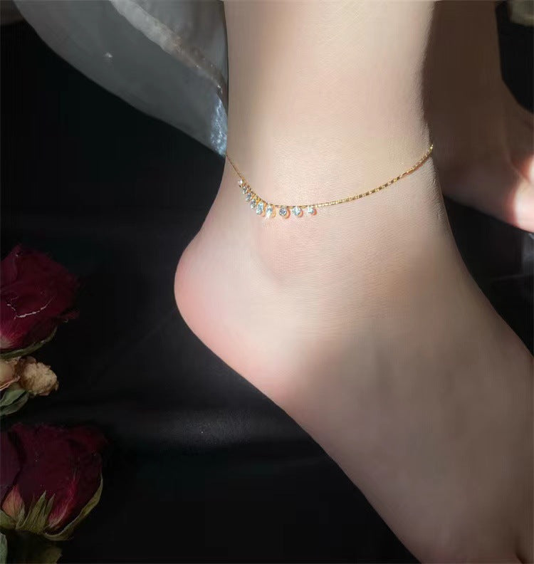 🎄CHRISTMAS HOT SALE❄-Super Flash Zircon Anklet