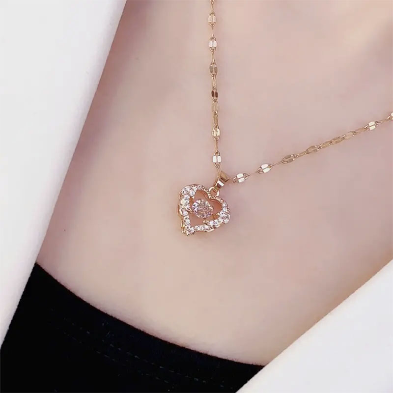 Shining Heart Necklace