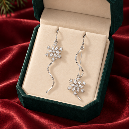 🎄Snowflake Tassel Dangle Earrings