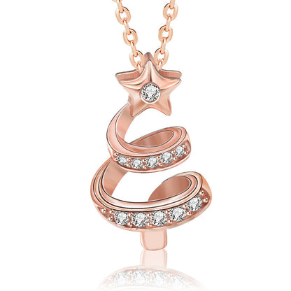 🎄CHRISTMAS HOT SALE❄Spinning Christmas Tree Necklace