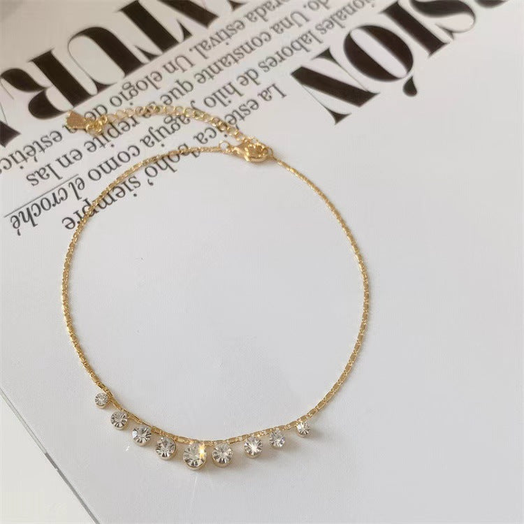 🎄CHRISTMAS HOT SALE❄-Super Flash Zircon Anklet