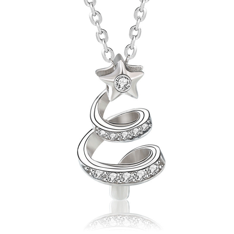 🎄CHRISTMAS HOT SALE❄Spinning Christmas Tree Necklace