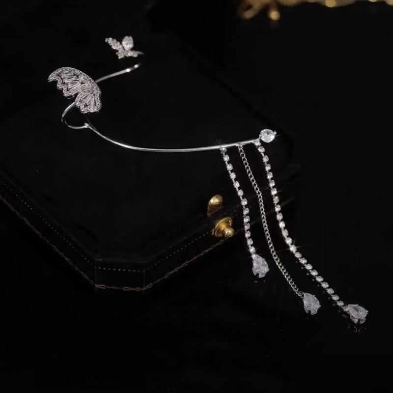🎄CHRISTMAS HOT SALE❄-Butterfly Wing Tassel Earrings| PERFECT GIFT🎁