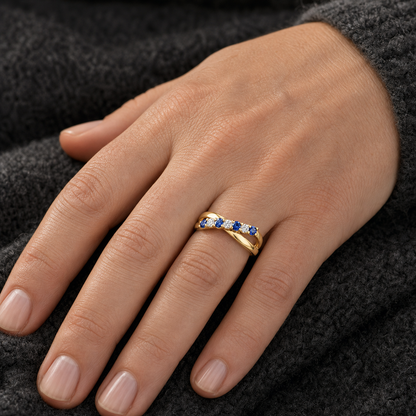 Always In My Heart, Personalized Memorial Birthstone Ring, Sympathy Gift