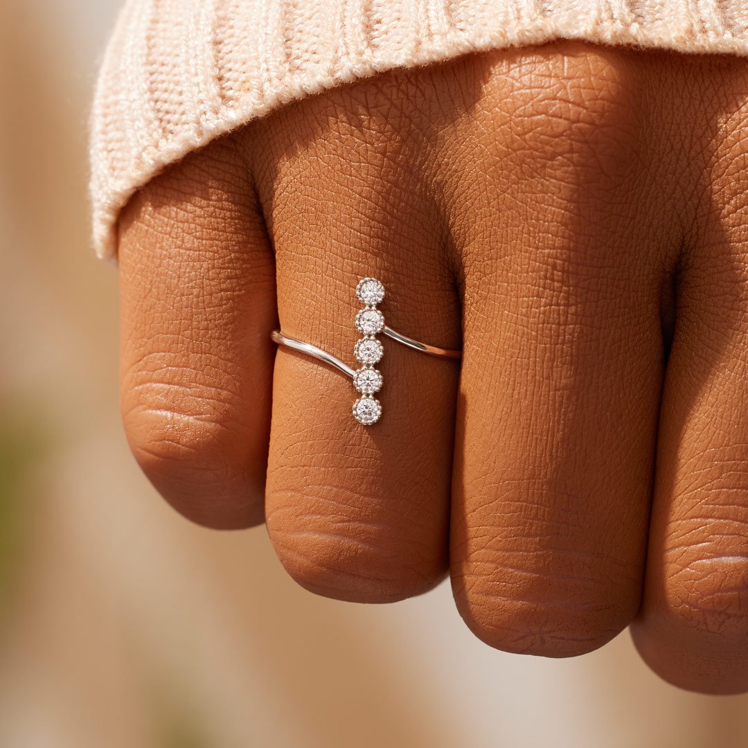 God Says You Are... Dots Ring