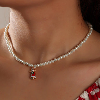 🎄CHRISTMAS HOT SALE❄Pearl Christmas Necklace
