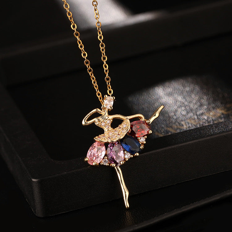 Ballet Girl Necklace💃