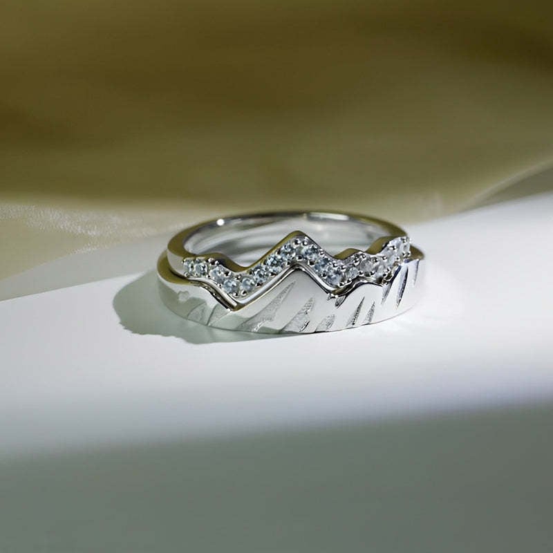 💪Get Stronger Mountain Ring
