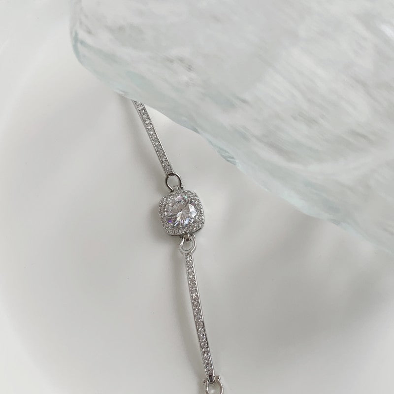 🎄CHRISTMAS PRE SALE 70% OFF❄Super Flash Zircon Square Bracelet