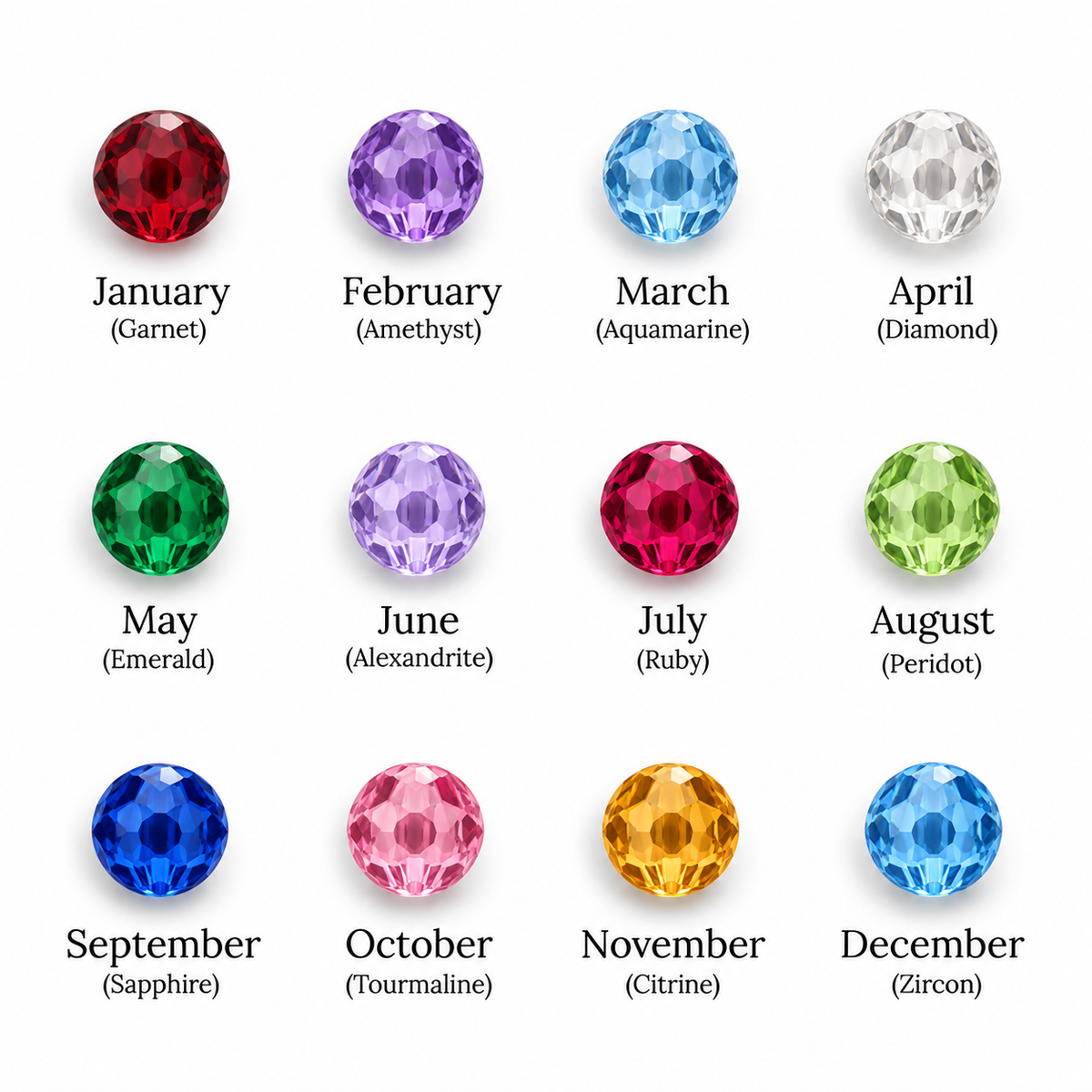 Infinity Custom Birthstone Bracelet
