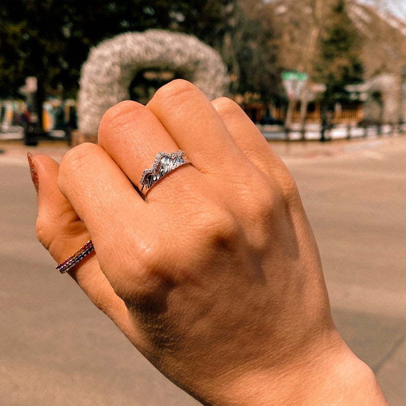 💪Get Stronger Mountain Ring