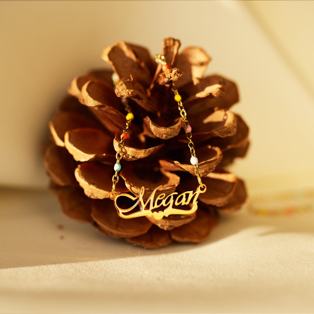 I Choose You Name Necklace