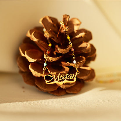 I Choose You Name Necklace