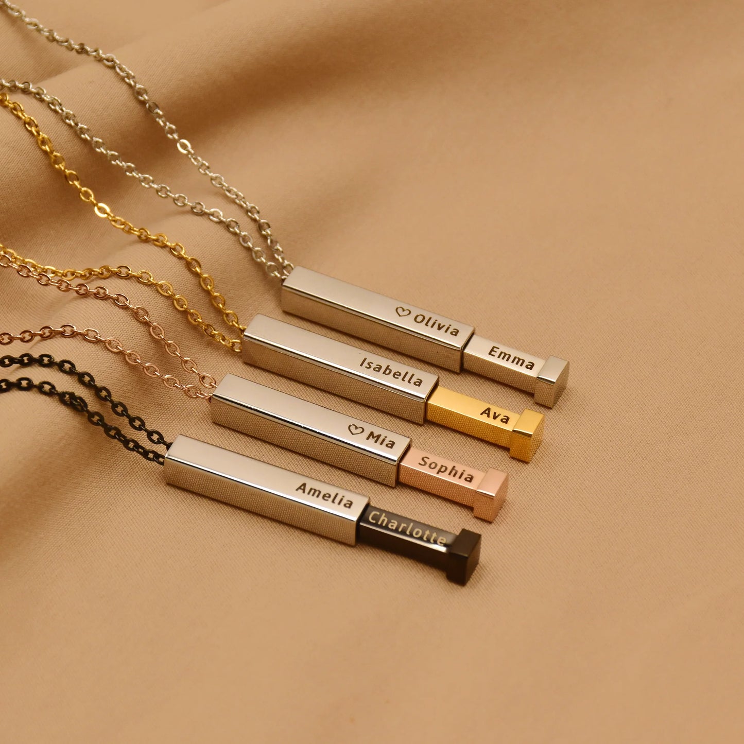 Custom Hidden Message Necklace