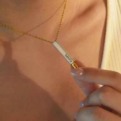 Custom Hidden Message Necklace