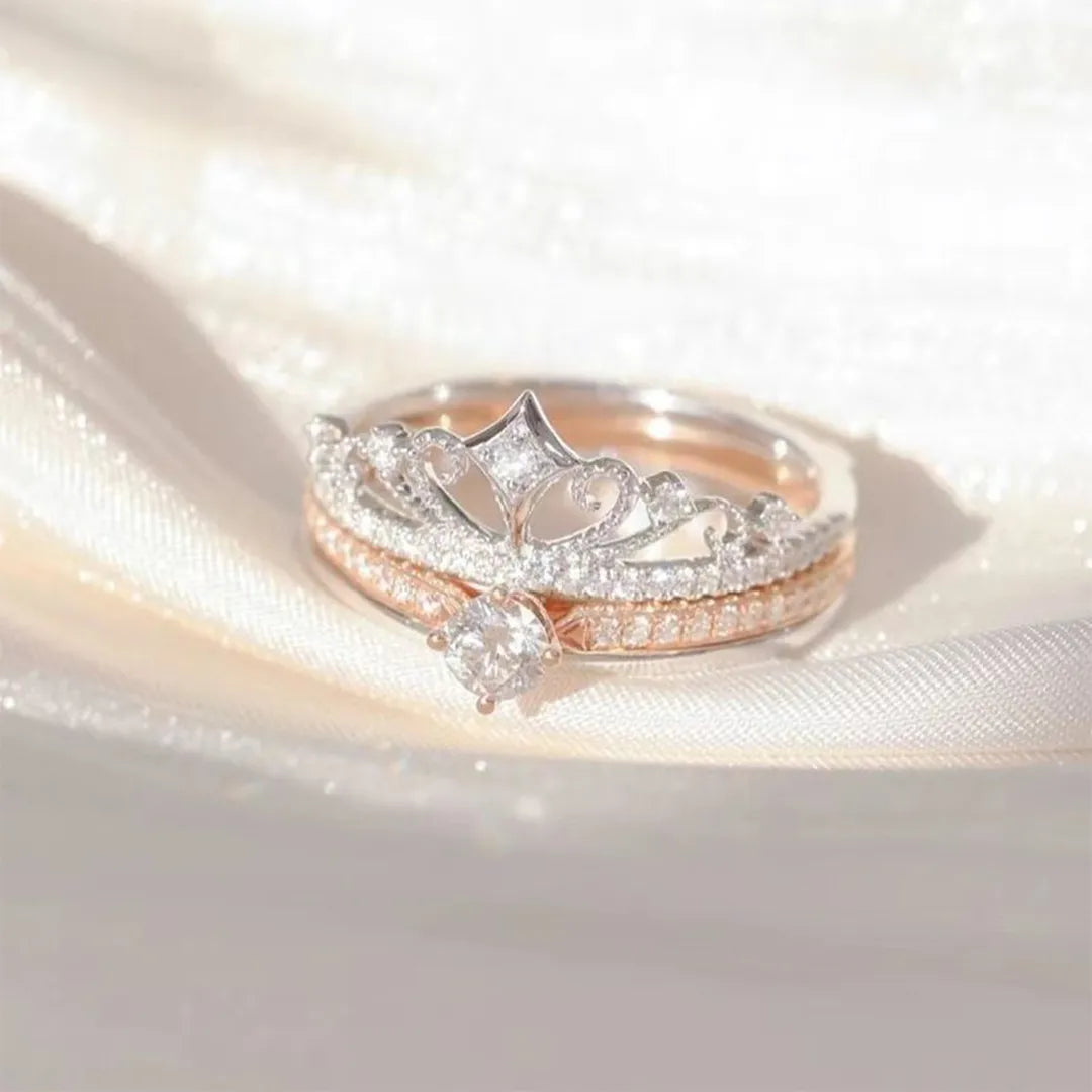 For Granddaughter - Straighten Your Crown 2-in-1 Crown Ring