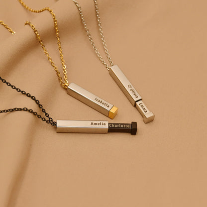 Custom Hidden Message Necklace