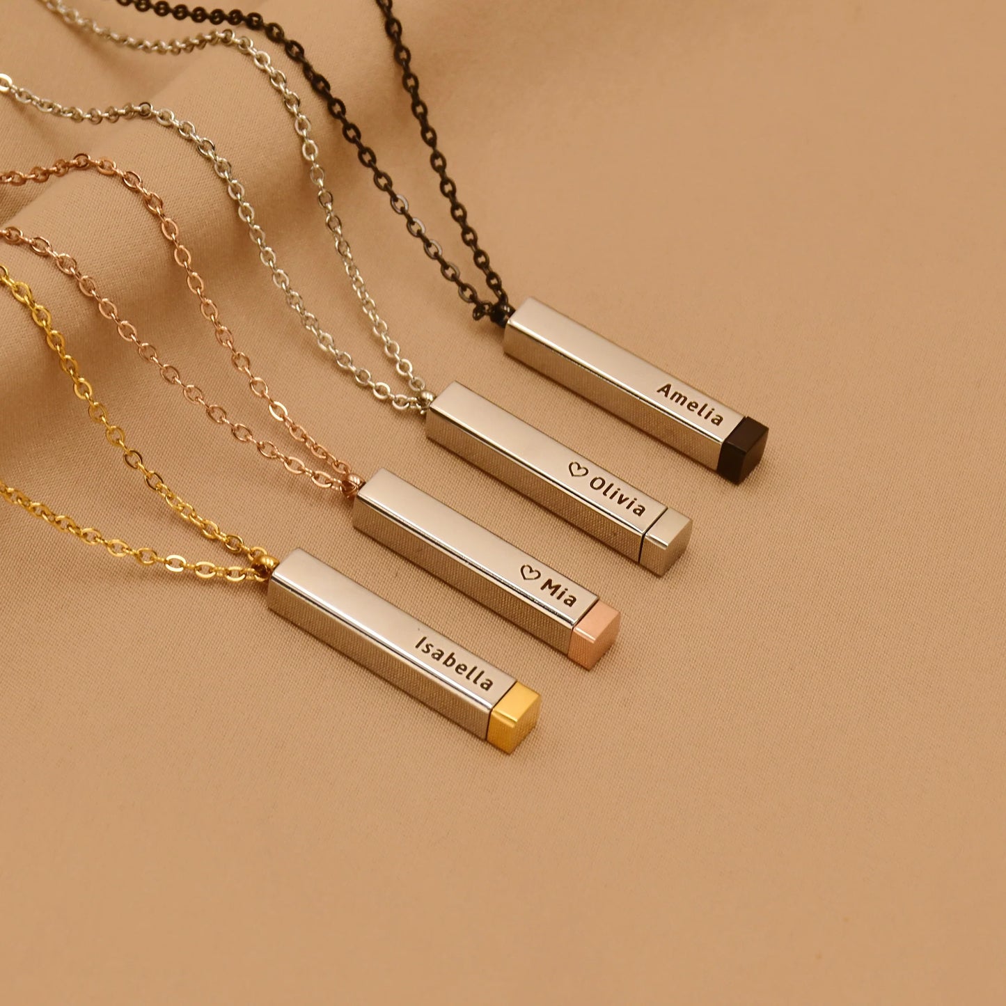 Custom Hidden Message Necklace