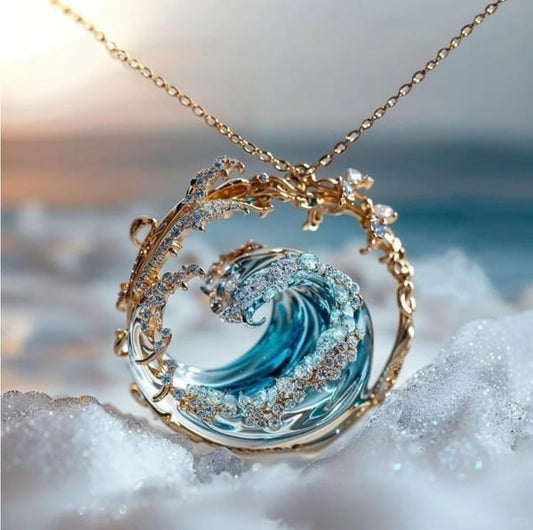 -Ocean's Oath Jewelry Set