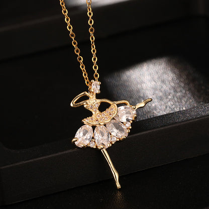 Ballet Girl Necklace💃