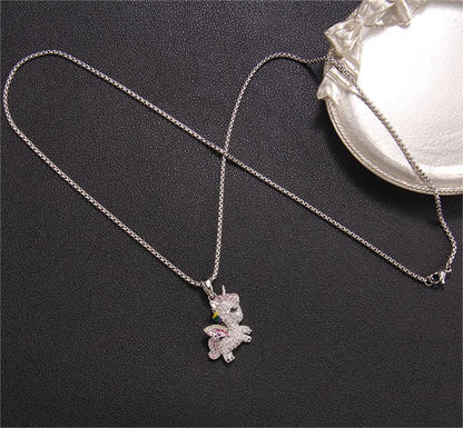 Rainbow Unicorn Necklace🌈