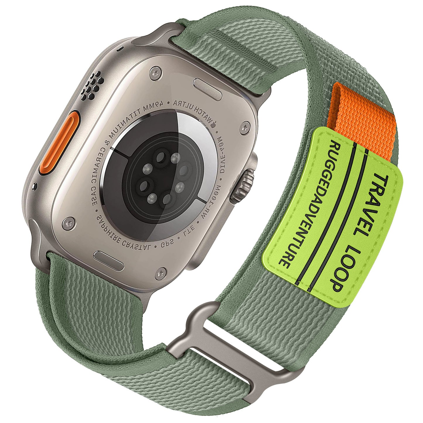 Modified Nylon Loop Weave Band For Apple Watch