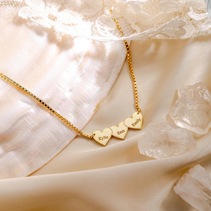 Personalized One-piece Heart-shaped Name Necklace