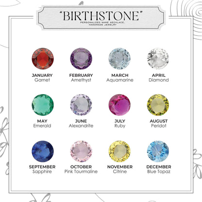 Celestial Bloom Birthstone Bracelet