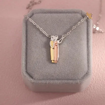 FOR FRIEND - THANK YOU FOR BEING MY UNBIOLOGICAL SISTER SISTER STAR PENDANT NECKLACE