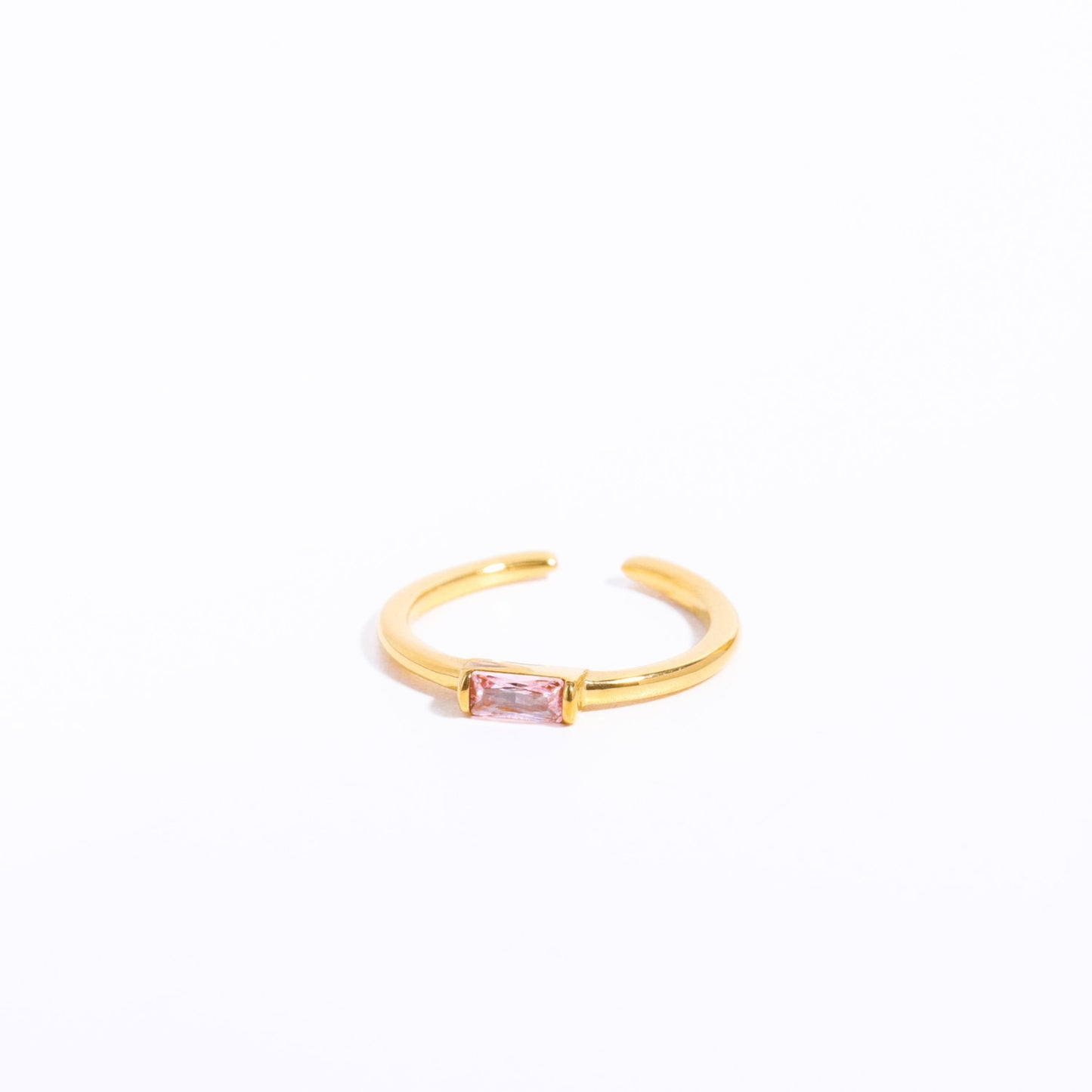 Baguette Birthstone Ring