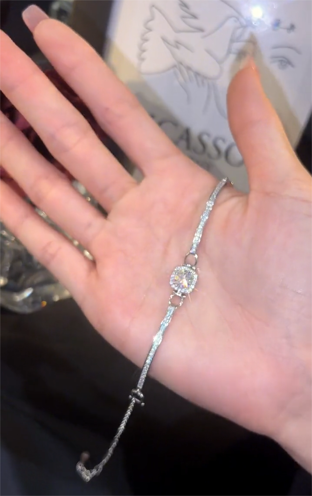🎄CHRISTMAS PRE SALE 70% OFF❄Super Flash Zircon Square Bracelet