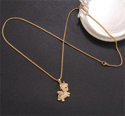Rainbow Unicorn Necklace🌈