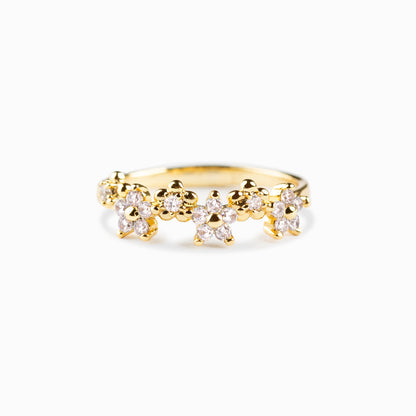 Different Flower From The Same Garden Floral Ring