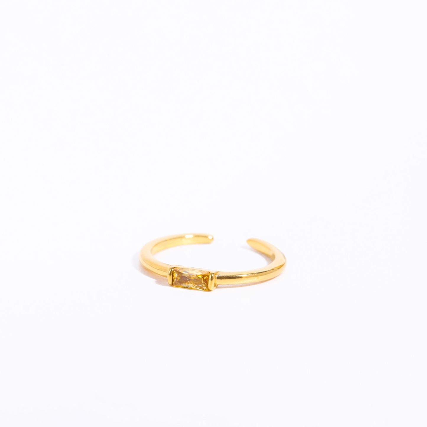 Baguette Birthstone Ring