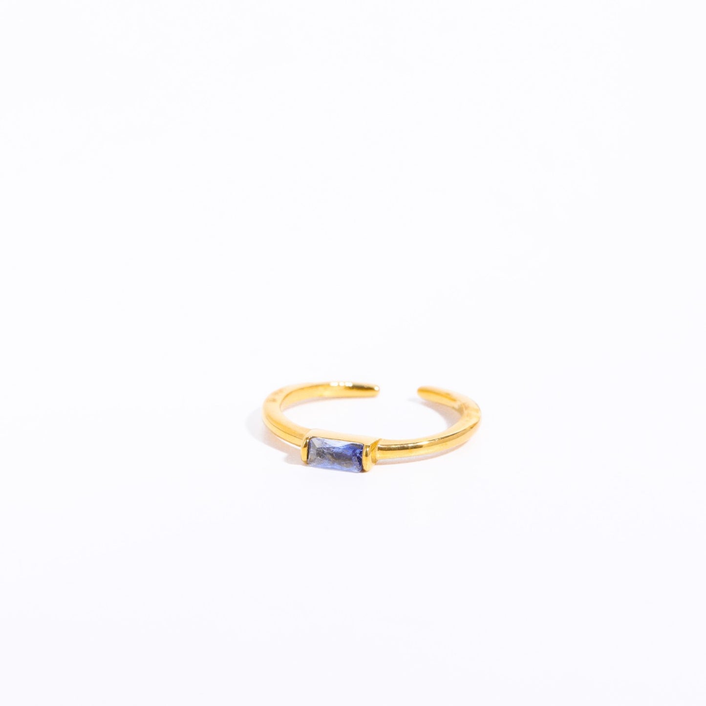 Baguette Birthstone Ring