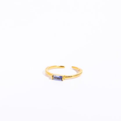 Baguette Birthstone Ring