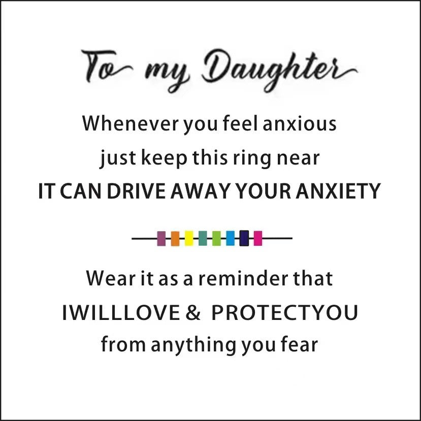 To My Daughter-Fidget Ring