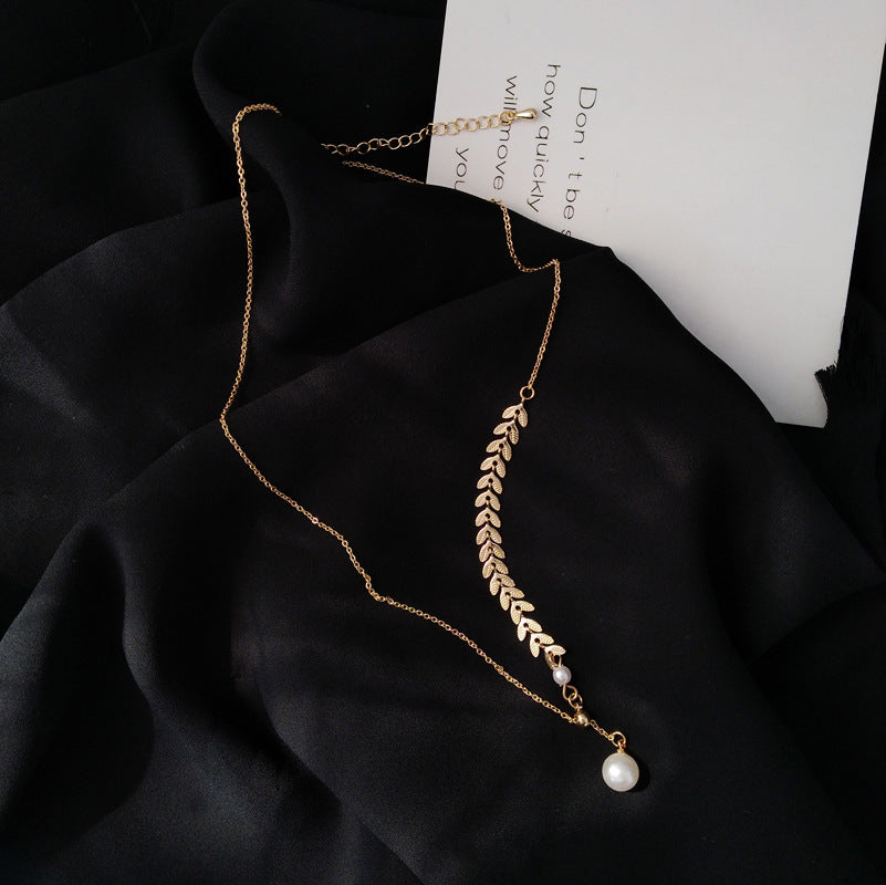 🌾Wheat Pearl Necklace