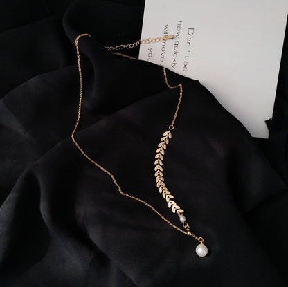 🌾Wheat Pearl Necklace
